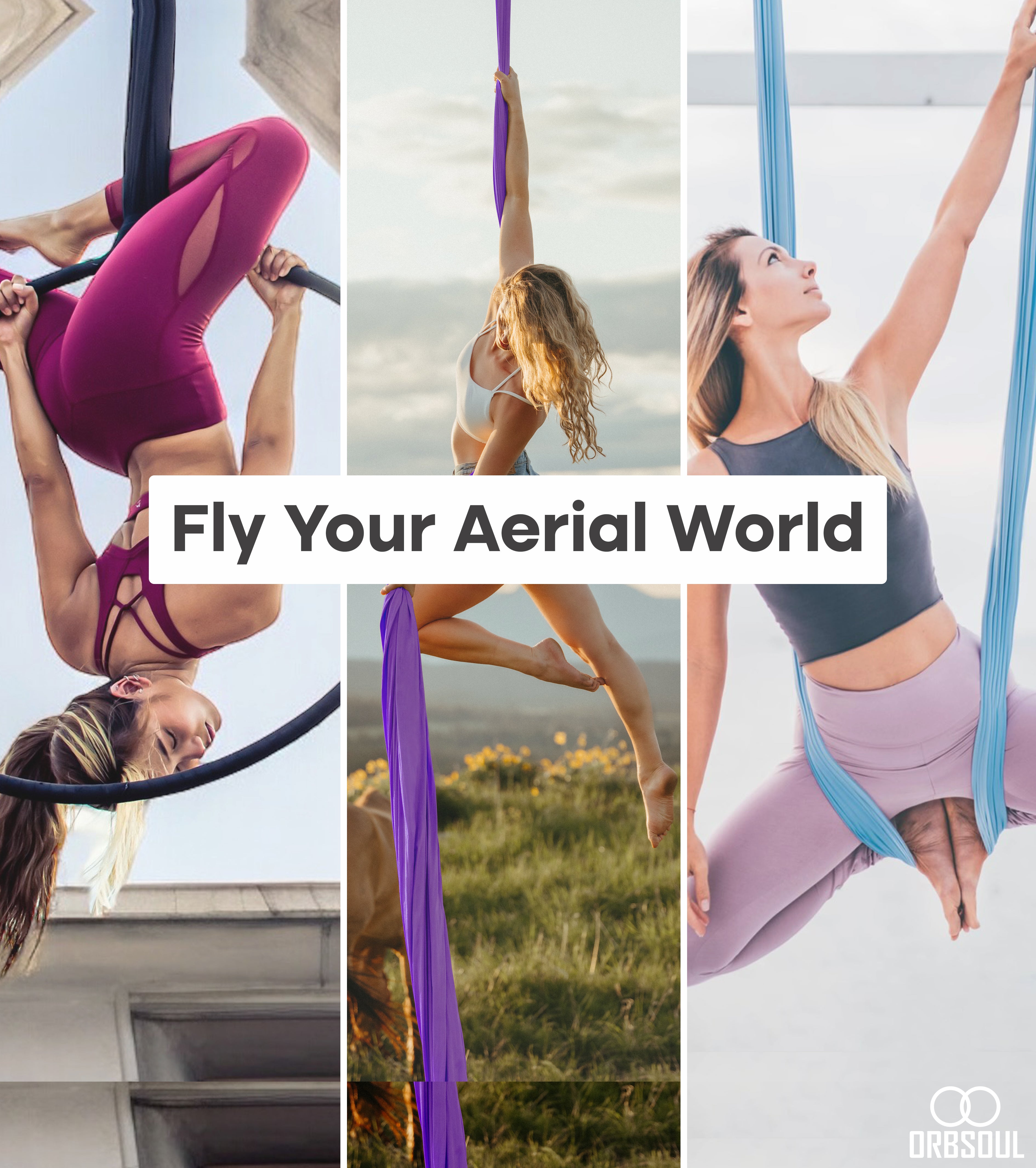 Orbsoul Essential aerial rigging set.  Fly your aerial world