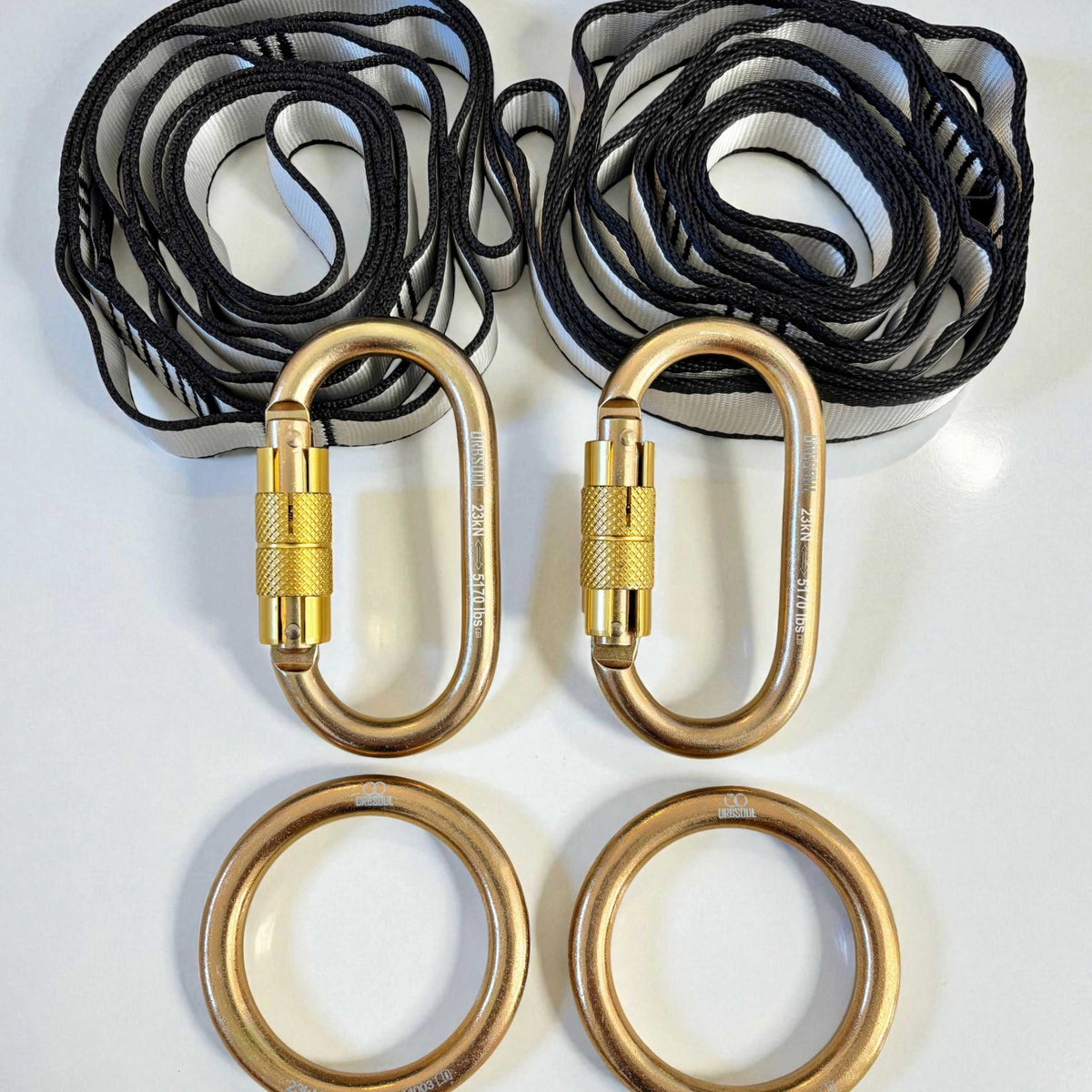 Orbsoul Summit Aerial Yoga Hammock Rigging Set