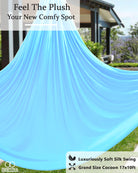 large outstretched yoga hammock