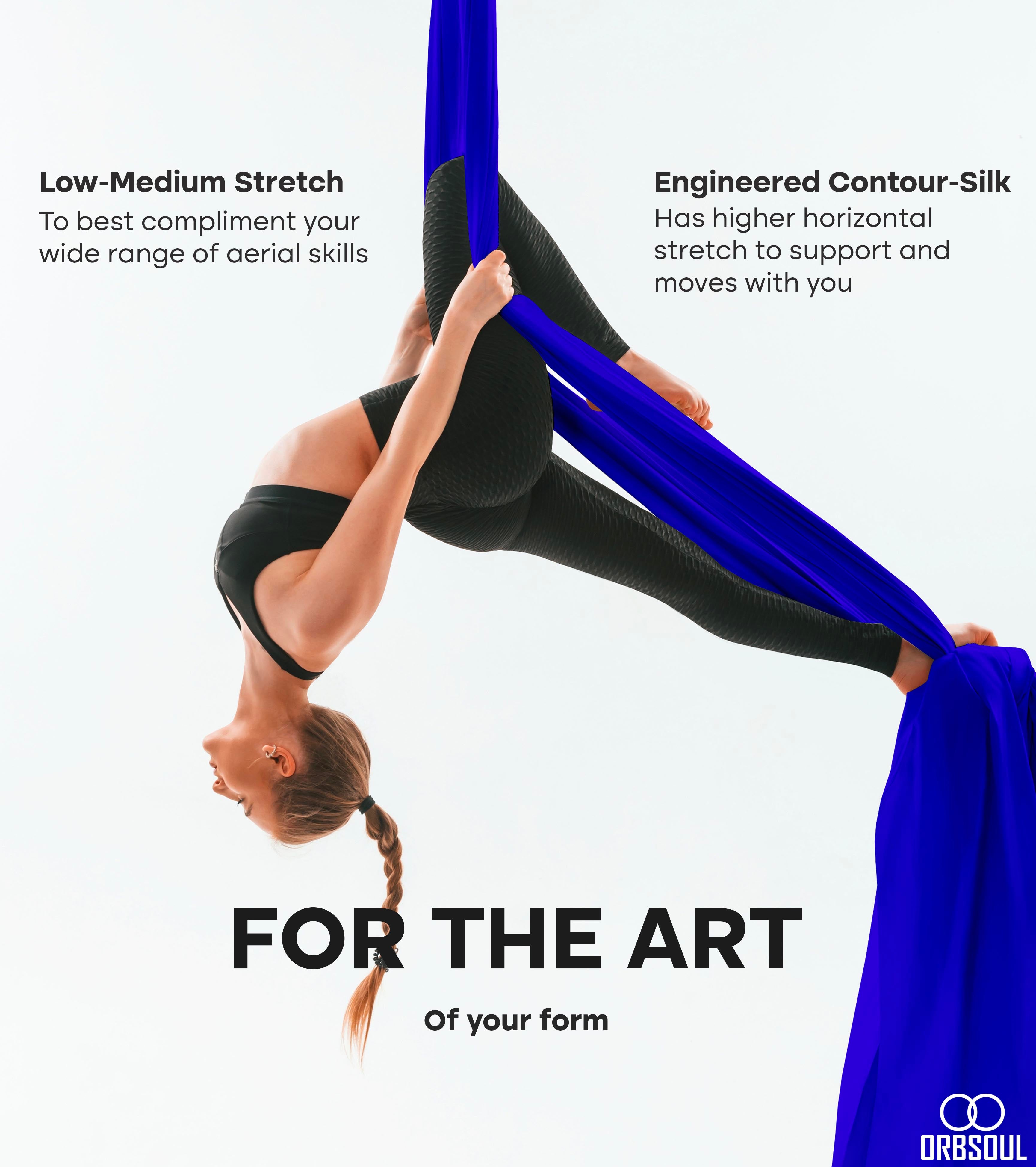 For the art of your form. Low-medium stretch. Engineered contour-silk
