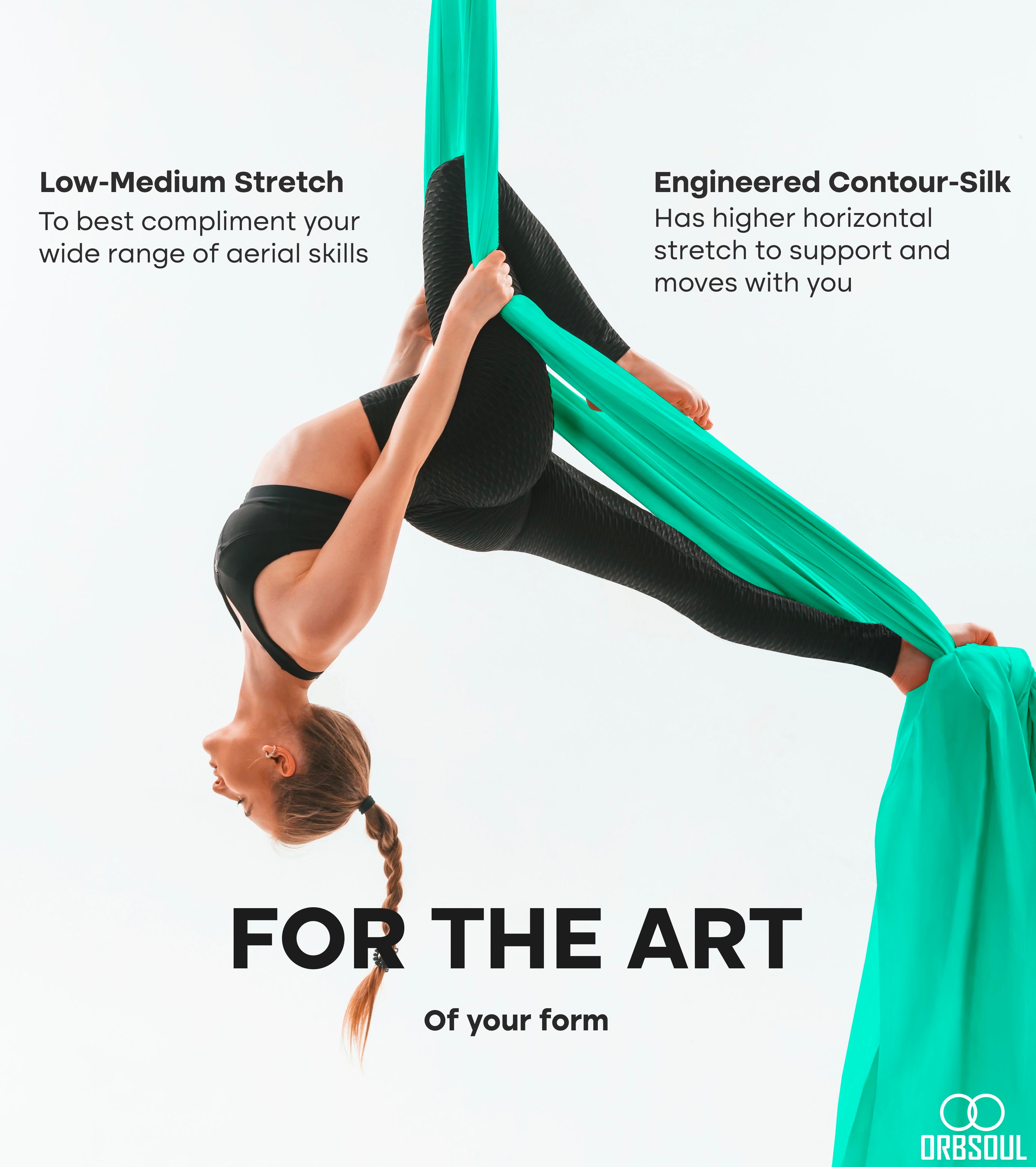 For the art of your form. Low-medium stretch. Engineered Contour-silk